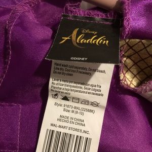 Girls princesses Jazmine Custome